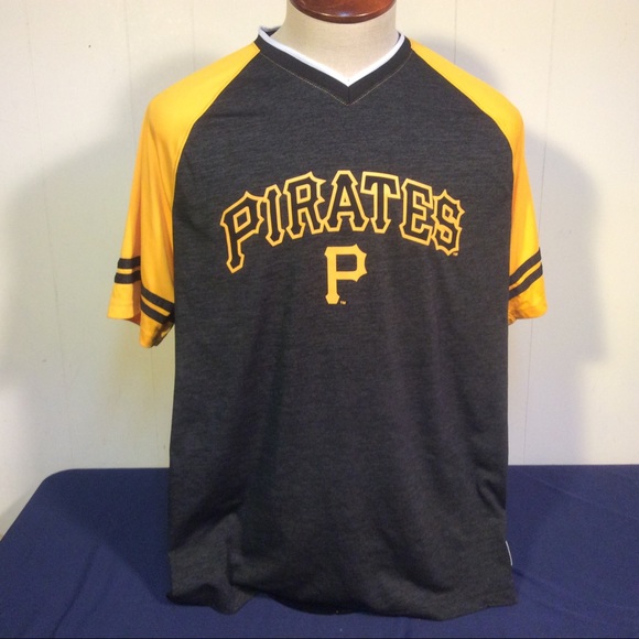Pittsburgh Pirates Pullover baseball Jersey Mens size XL True Fan - Picture 1 of 7